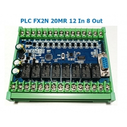 PLC FX2N 20MR 12 In 8 Out พร้อมฐาน